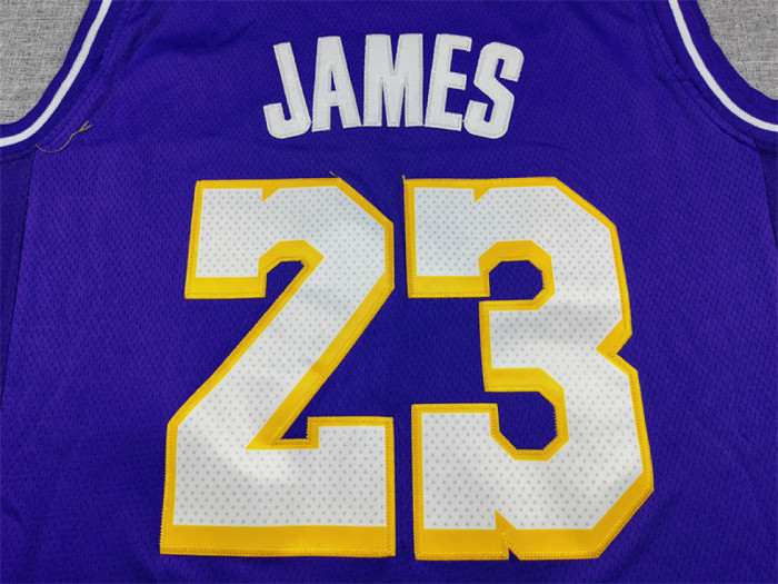 2026 City Edition Los Angeles Lakers 23 JAMES Purple NBA Jersey Basketball Shirt