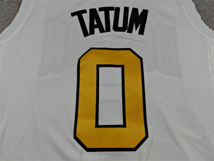 2026 City Edition Boston Celtics TATUM 0 White NBA Jersey Basketball Shirt