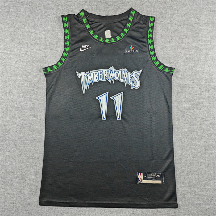2026 Minnesota Timberwolves 11 REID Classic Black NBA Jersey Basketball Shirt