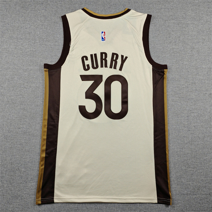 2026 City Edition Warriors 30 CURRY NBA Jersey OFF-WHITE Basketball Shirt