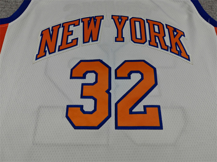 2026 City Edition New York Knicks Towns 32 White NBA Shirt Basketball Jersey