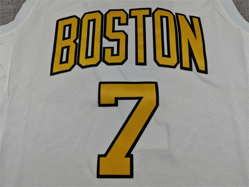2026 City Edition Boston Celtics 7 BROWN White NBA Jersey Basketball Shirt