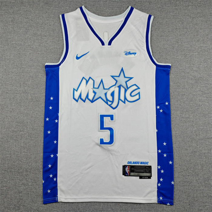 2026 City Edition Orlando Magic 5 BANCHERO White NBA Jersey Basketball Shirt