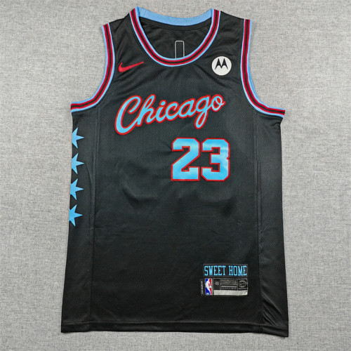 2026 City Edition Chicago Bulls JORDAN 23 Basketball Shirt NBA Jersey