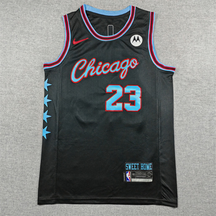 2026 City Edition Chicago Bulls JORDAN 23 Basketball Shirt NBA Jersey