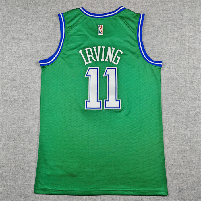 Dallas Mavericks 11 IRVING Classic Green NBA Jersey Basketball Shirt