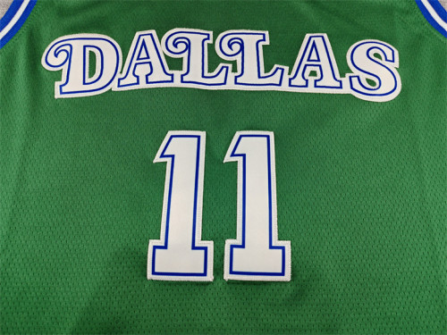 Dallas Mavericks 11 IRVING Classic Green NBA Jersey Basketball Shirt