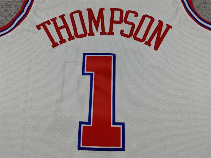 2026 City Edition Houston Rockets THOMPSON 1 White Basketball Shirt NBA Jersey