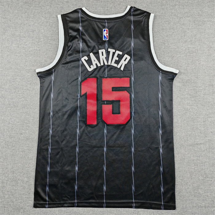 2026 City Edition Toronto Raptors 15 CARTER Black NBA Jersey Basketball Shirt