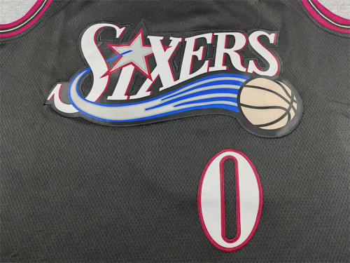 2026 Philadelphia 76ers MAXEY 0 Classic Black NBA Jersey Basketball Shirt