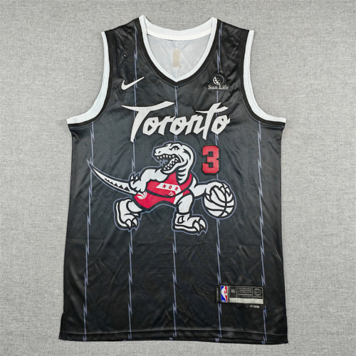 2026 City Edition Toronto Raptors INGRAM 3 Black NBA Jersey Basketball Shirt