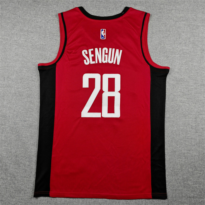 Houston Rockets SENGUN 28 Red Basketball Shirt NBA Jersey