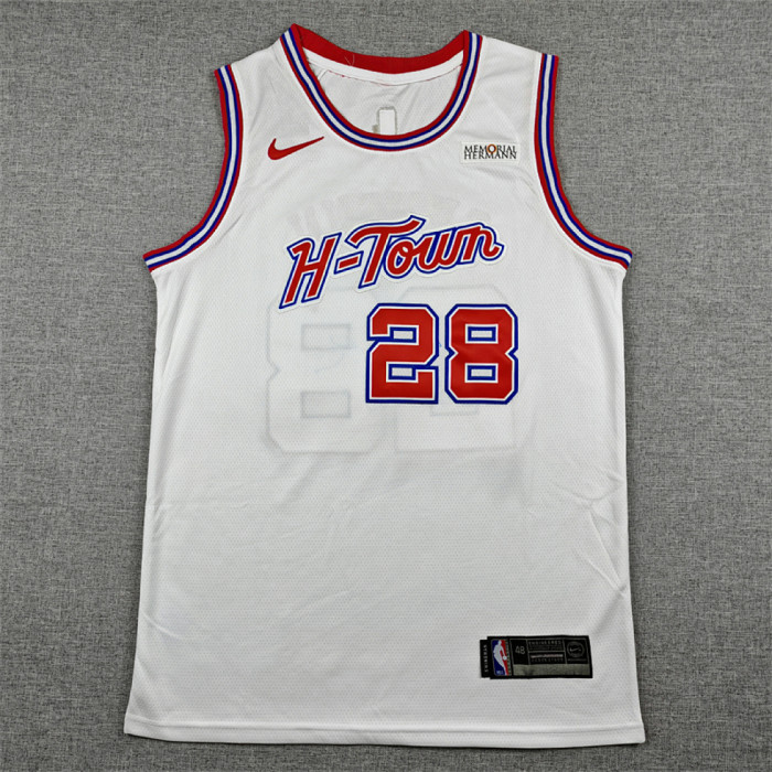 2026 City Edition Houston Rockets SENGUN 28 White Basketball Shirt NBA Jersey