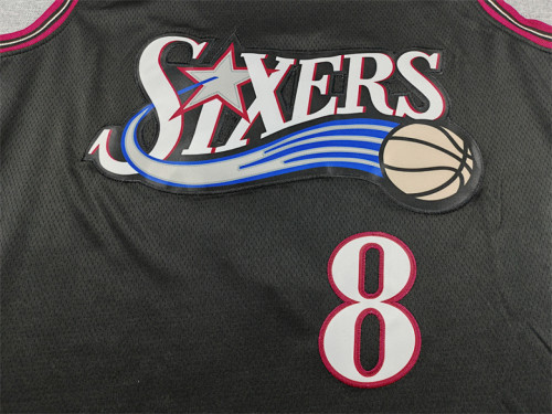 2026 Philadelphia 76ers GEORGE 8 Classic Black NBA Jersey Basketball Shirt