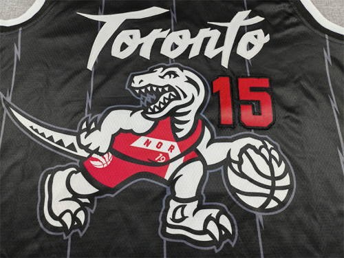 2026 City Edition Toronto Raptors 15 CARTER Black NBA Jersey Basketball Shirt