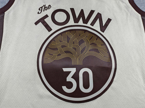 2026 City Edition Warriors 30 CURRY NBA Jersey OFF-WHITE Basketball Shirt