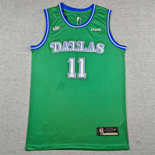 Dallas Mavericks 11 IRVING Classic Green NBA Jersey Basketball Shirt