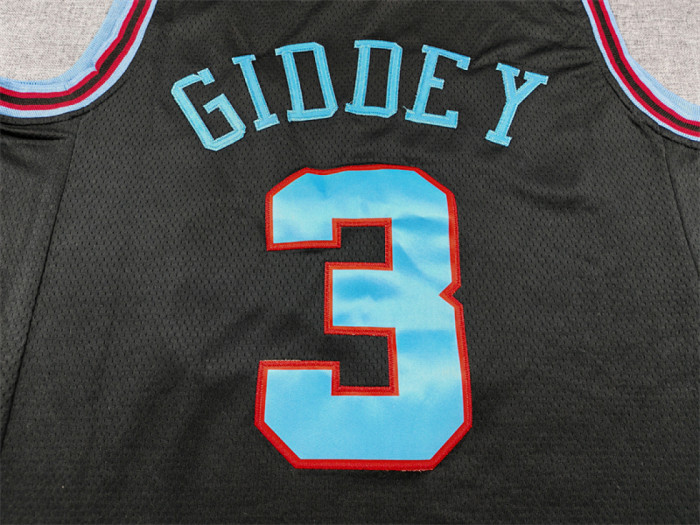 2026 City Edition Chicago Bulls GIDDEY 3 Basketball Shirt NBA Jersey