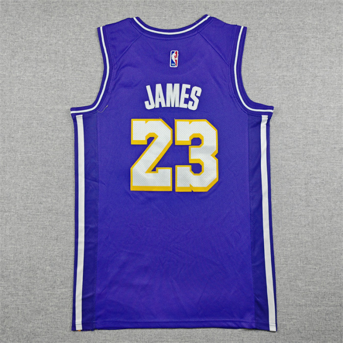 2026 City Edition Los Angeles Lakers 23 JAMES Purple NBA Jersey Basketball Shirt