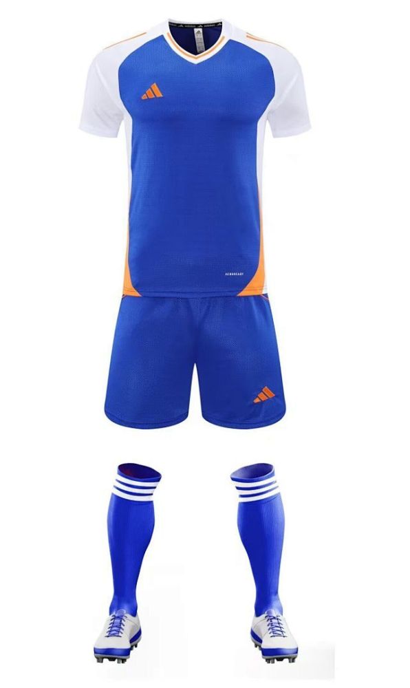 BYA705 AD Blank Soccer Training Jersey Shorts DIY Cutoms Uniform