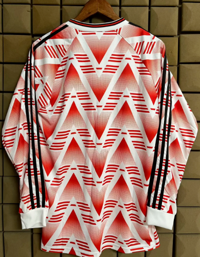 Long Sleeve Retro Jersey 1994 River Plate Away Soccer Jersey LS Vintage Football Shirt