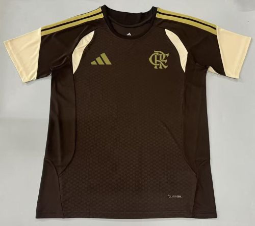 Fan Version 2026-2027 Flamengo Brown Soccer Training Jersey Football Shirt