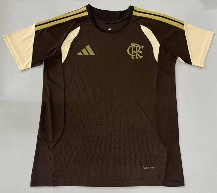 Fan Version 2026-2027 Flamengo Brown Soccer Training Jersey Football Shirt