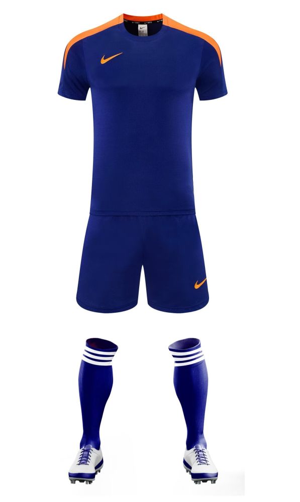 BYA603 NK Blank Soccer Training Jersey Shorts DIY Cutoms Uniform