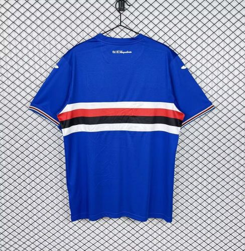 Retro Jersey 2016-2017 Sampdoria Home Soccer Jersey Vintage Football Shirt