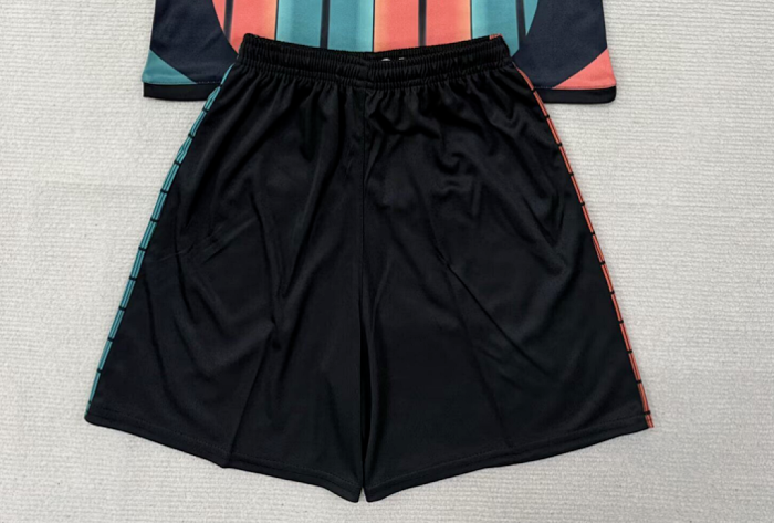 Fan Version 2025-2026 Venezia Third Away Black Soccer Shorts Football Shorts