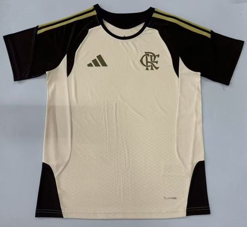 Fan Version 2026-2027 Flamengo Yellow Soccer Training Jersey Football Shirt