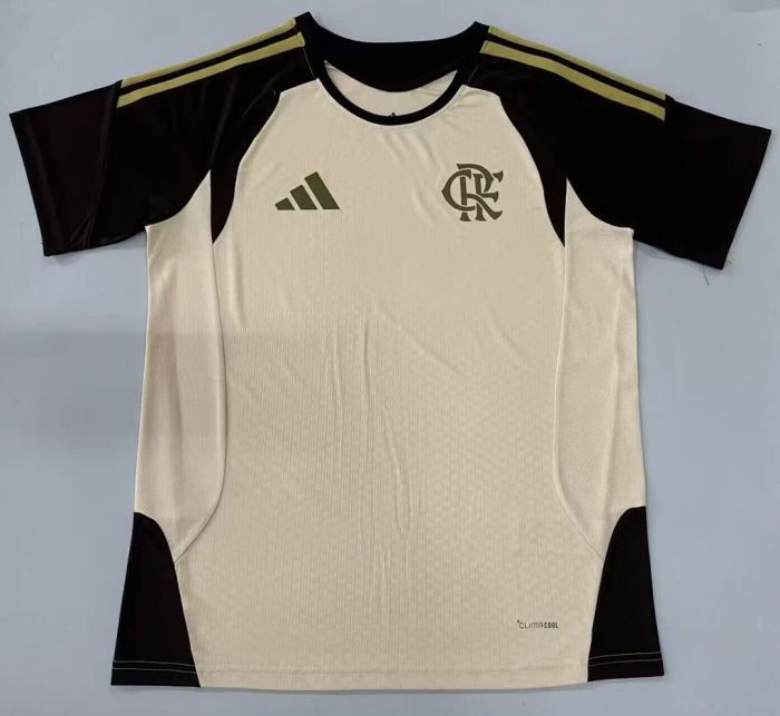 Fan Version 2026-2027 Flamengo Yellow Soccer Training Jersey Football Shirt
