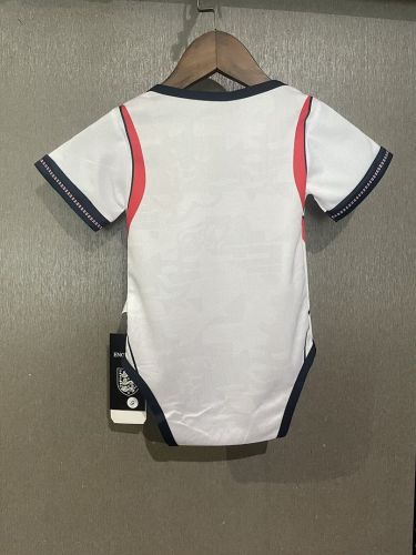 Baby Cloth 2026 England Home Soccer Jersey Baby Onesies