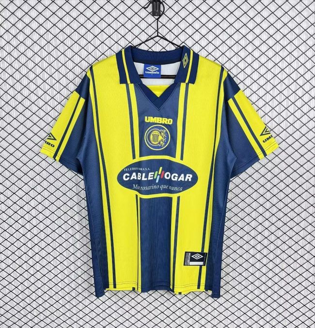 Retro Jersey 1998-1999 Club Atlético Rosario Central Home Soccer Jersey