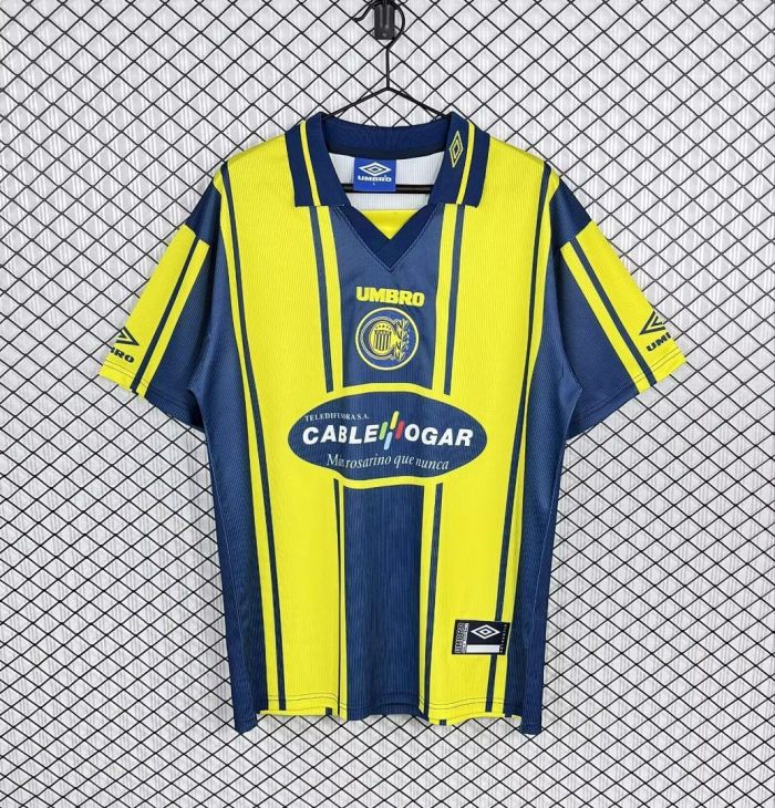 Retro Jersey 1998-1999 Club Atlético Rosario Central Home Soccer Jersey
