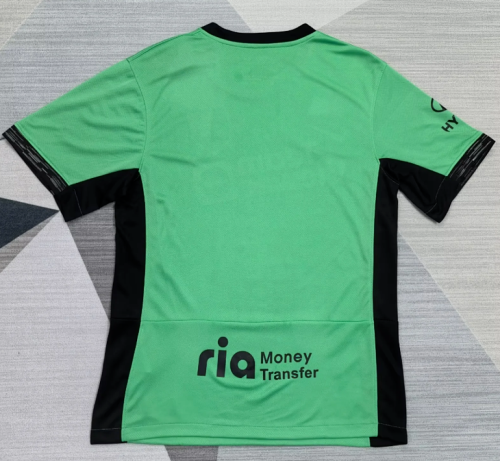 Retro Jersey 2023-2024 Atletico Madrid Third Away Green Soccer Jersey Vintage Football Shirt