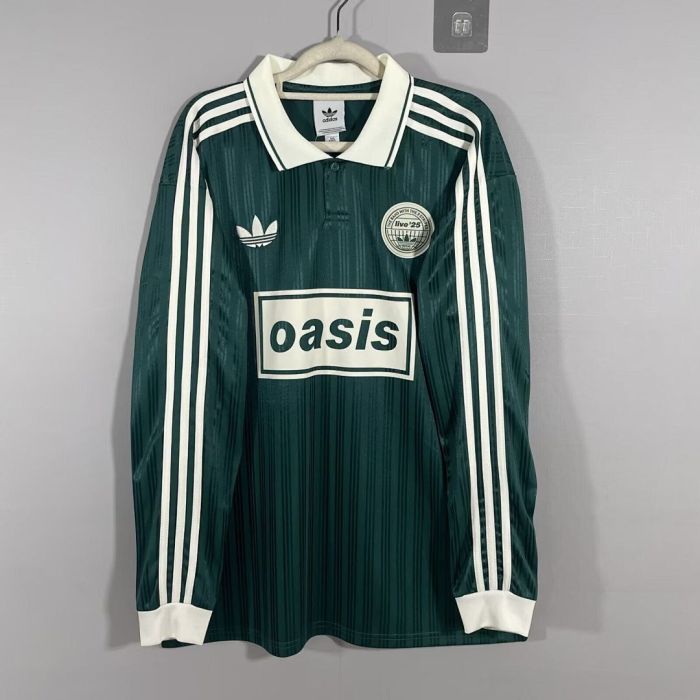 Long Sleeve 2025-2026 AD Oasis 25 Green Soccer Sweater