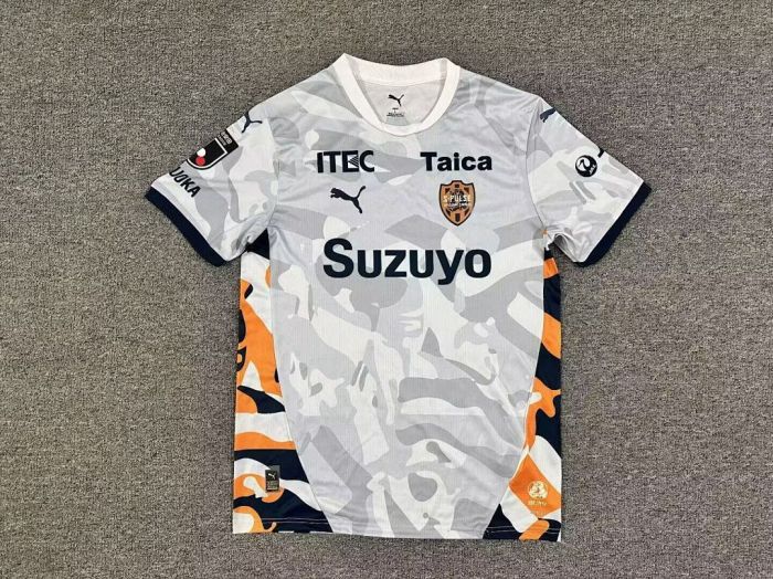 Fan Version 2026-2027 Shimizu S-Pulse Away White Soccer Jersey Football Shirt