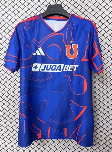 Fans Version 2026-2027 Club Universidad de Chile Home Soccer Jersey Football Shirt
