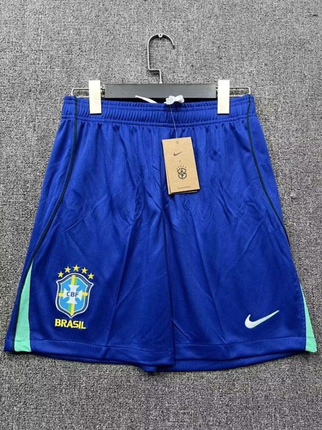 Fan Version 2026 Brazil Home Soccer Shorts Football Shorts