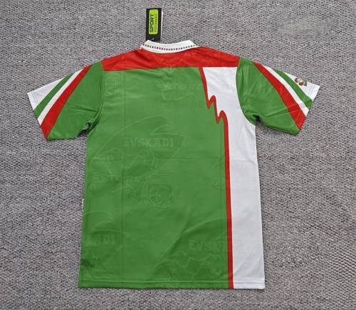 Retro Jersey 1993-1994  Basque Country Home Soccer Jersey Vintage Camisetas de Futbol