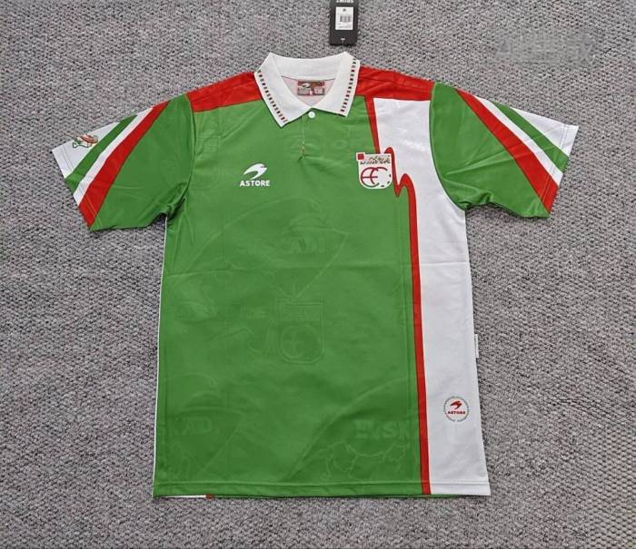 Retro Jersey 1993-1994  Basque Country Home Soccer Jersey Vintage Camisetas de Futbol