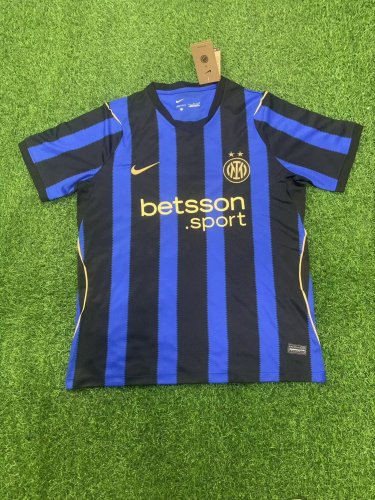 Fan Version 2026-2027 Inter Milan Home Soccer Jersey Football Shirt