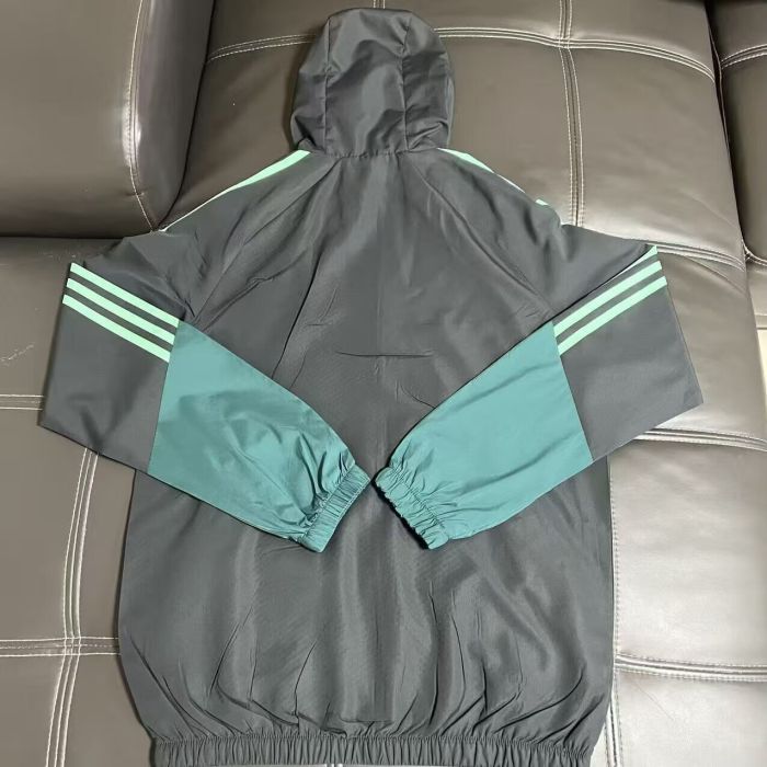 2025-2026 Palmeiras Black/Green Soccer Windbreaker Jacket Football Jacket