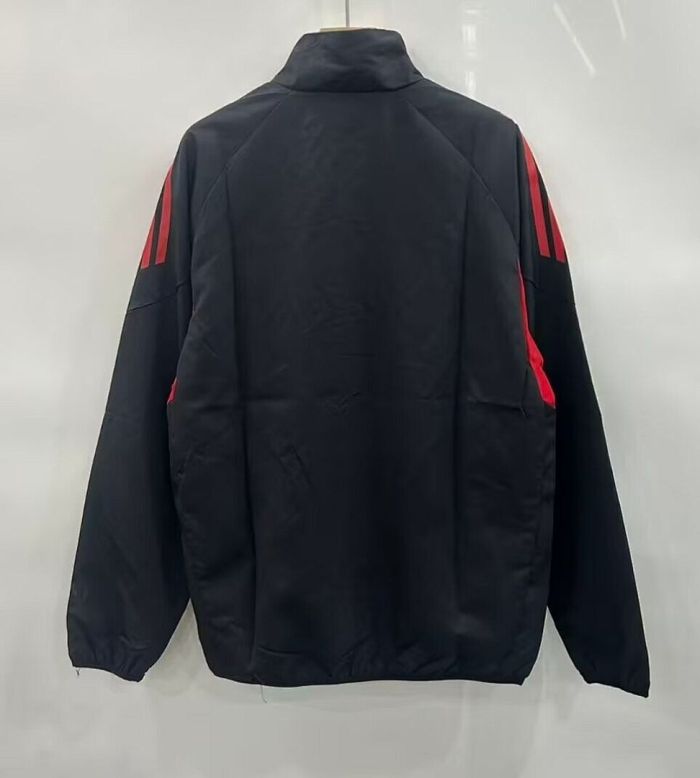 2025-2026 River Plate Black Soccer Windbreaker Jacket Football Jacket