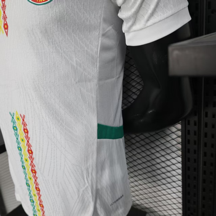 with 2 Stars Player Version 2026 Senegal White Soccer Jersey Football Shirt