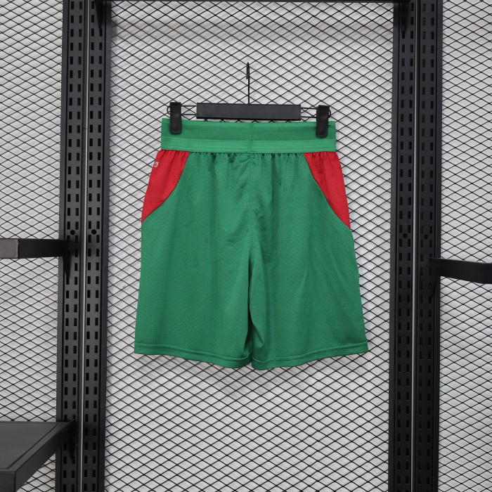 Player Version 2026 Morocco Green Soccer Shorts Football Shorts