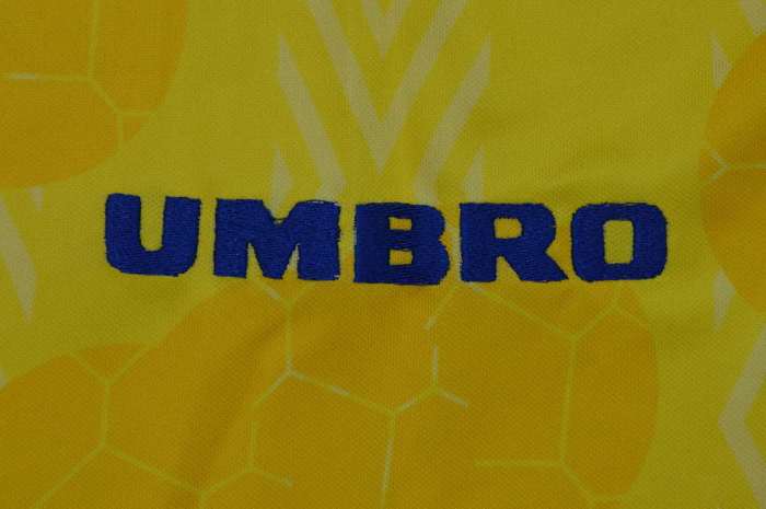 Long Sleeve Retro Jersey 1994 Colombia Home Soccer Jersey Vintage Football Shirt