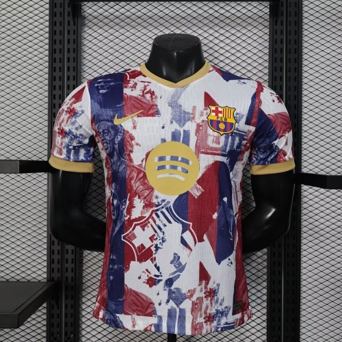 Barca Camisetas de Futbol Player Version 2025-2026 Barcelona Special Edition Soccer Jersey