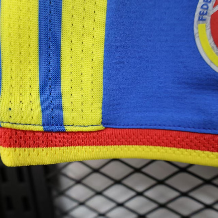Player Version 2026 Colombia Blue Soccer Shorts Football Shorts